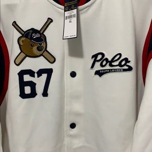 POLO BEAR BASEBALL - MEN JACKET SIZE XL